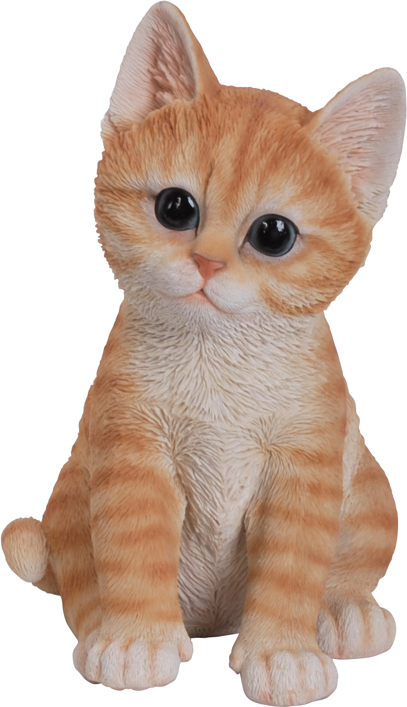 Adorable Orange Kitten Plush