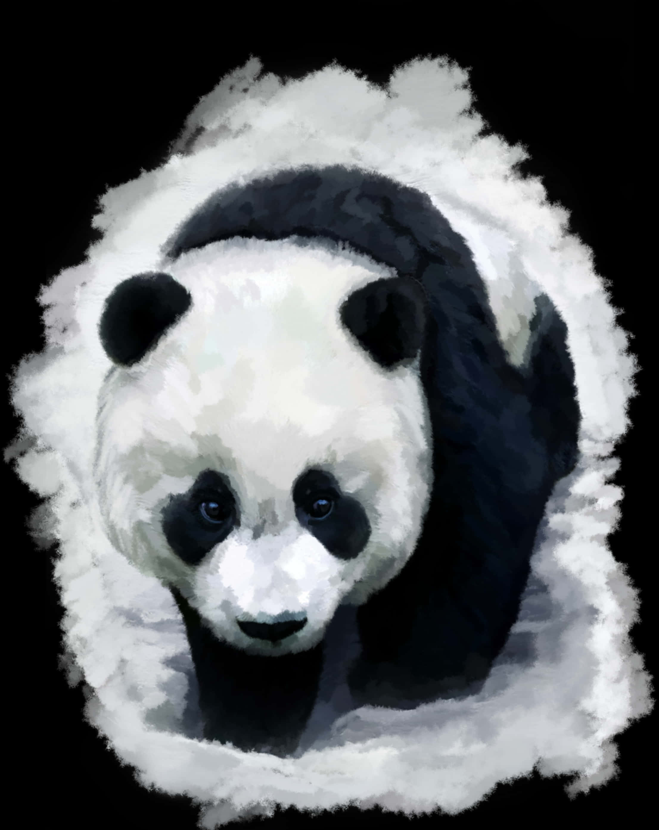 Adorable Panda Artwork