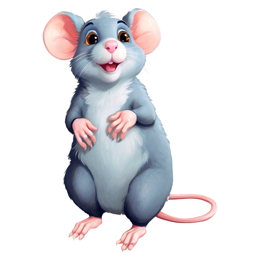 Adorable Rat Character Png 63