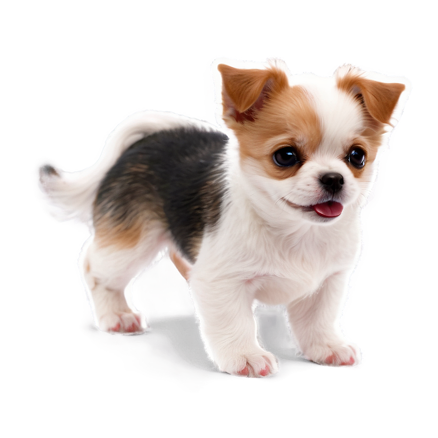 Adorable Small Dog Illustration Png Jka79