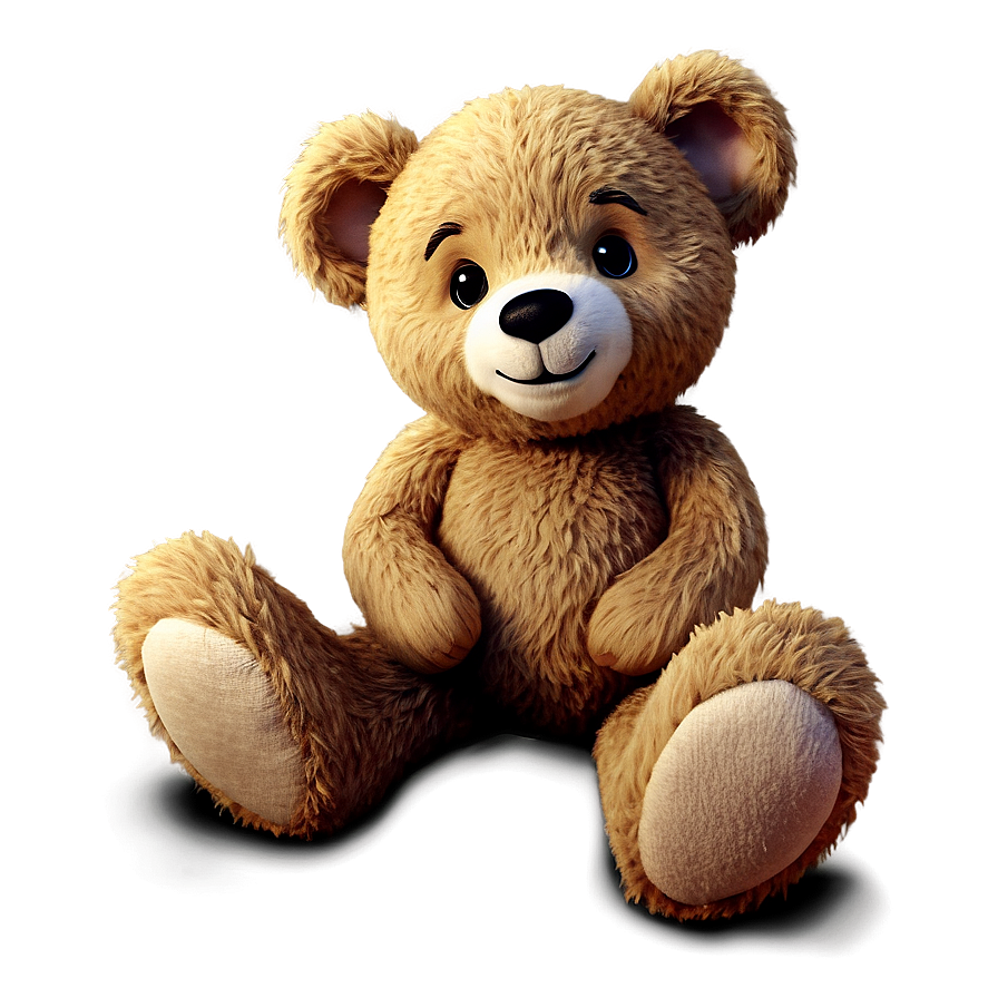 Adorable Teddy Bear Illustration Png 66