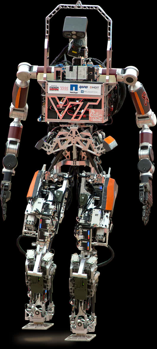 Advanced Humanoid Robot Isolated