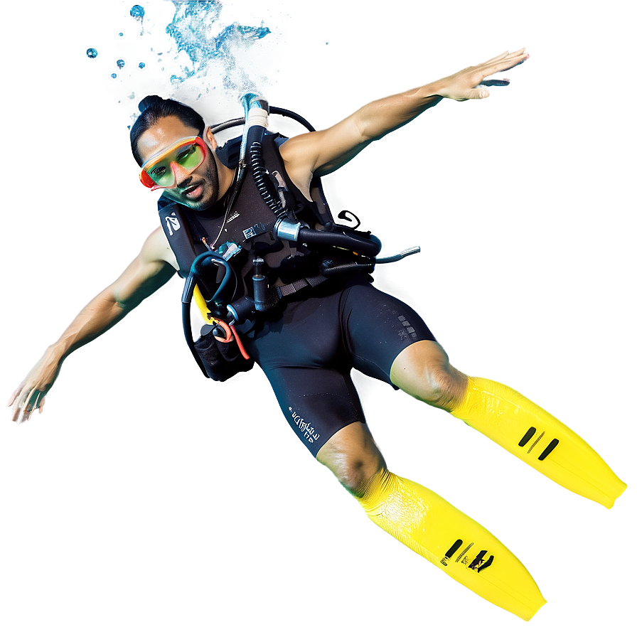 Advanced Open Water Diving PNG 06242024 PNG with transparent background