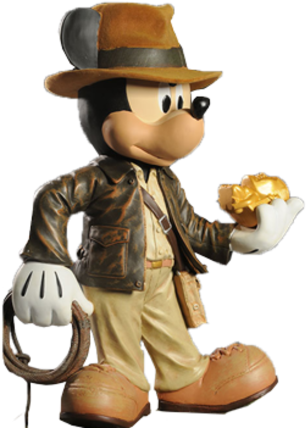 Adventurer Goofy Holding Golden Nugget