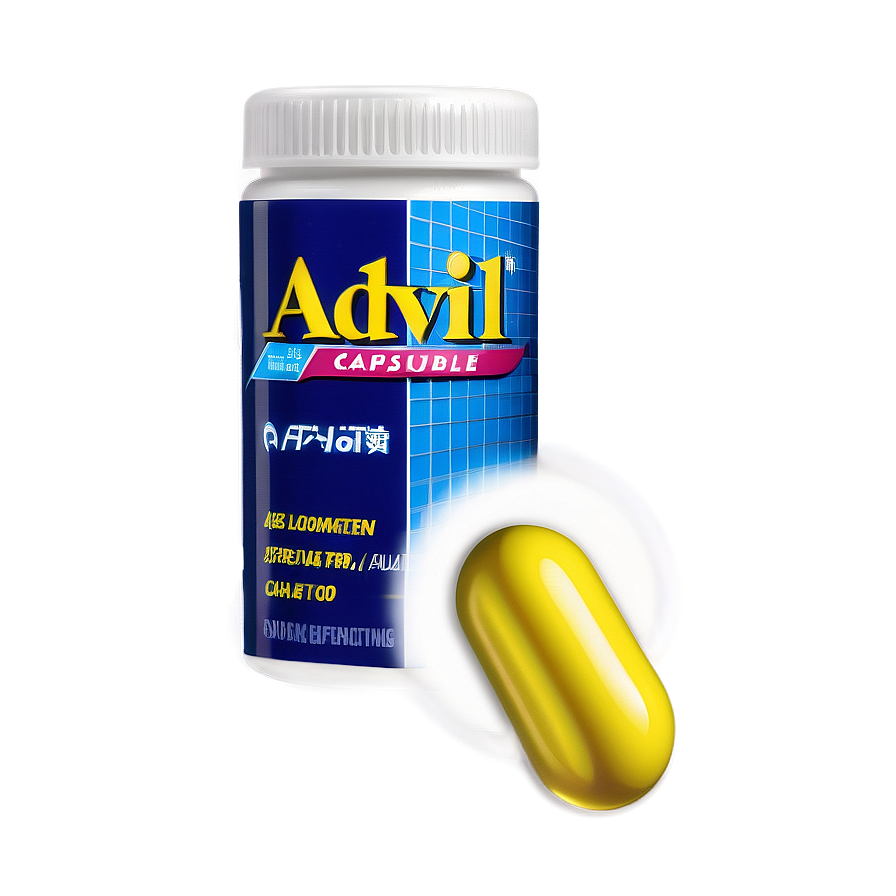 Advil Capsule Png 06212024