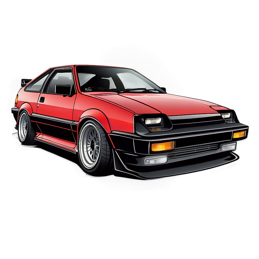 Ae86 Automobile Art Png 11