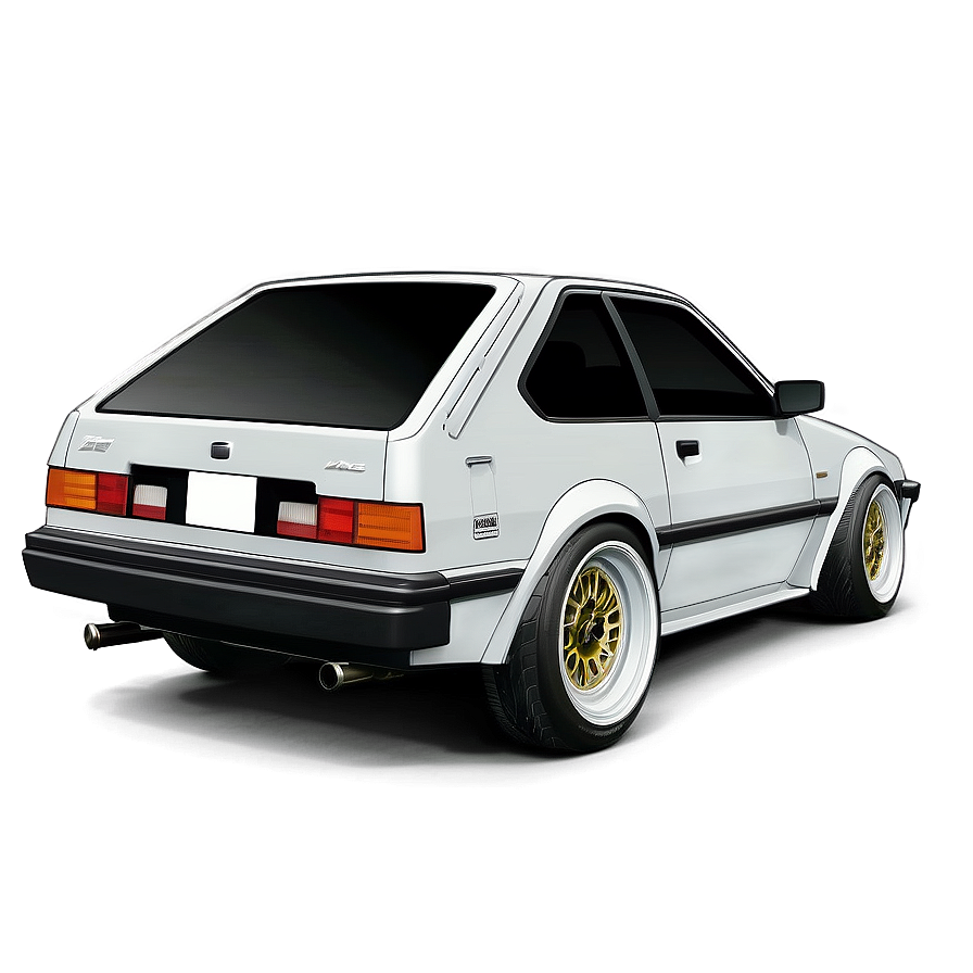 Ae86 Classic Outline Png Cci