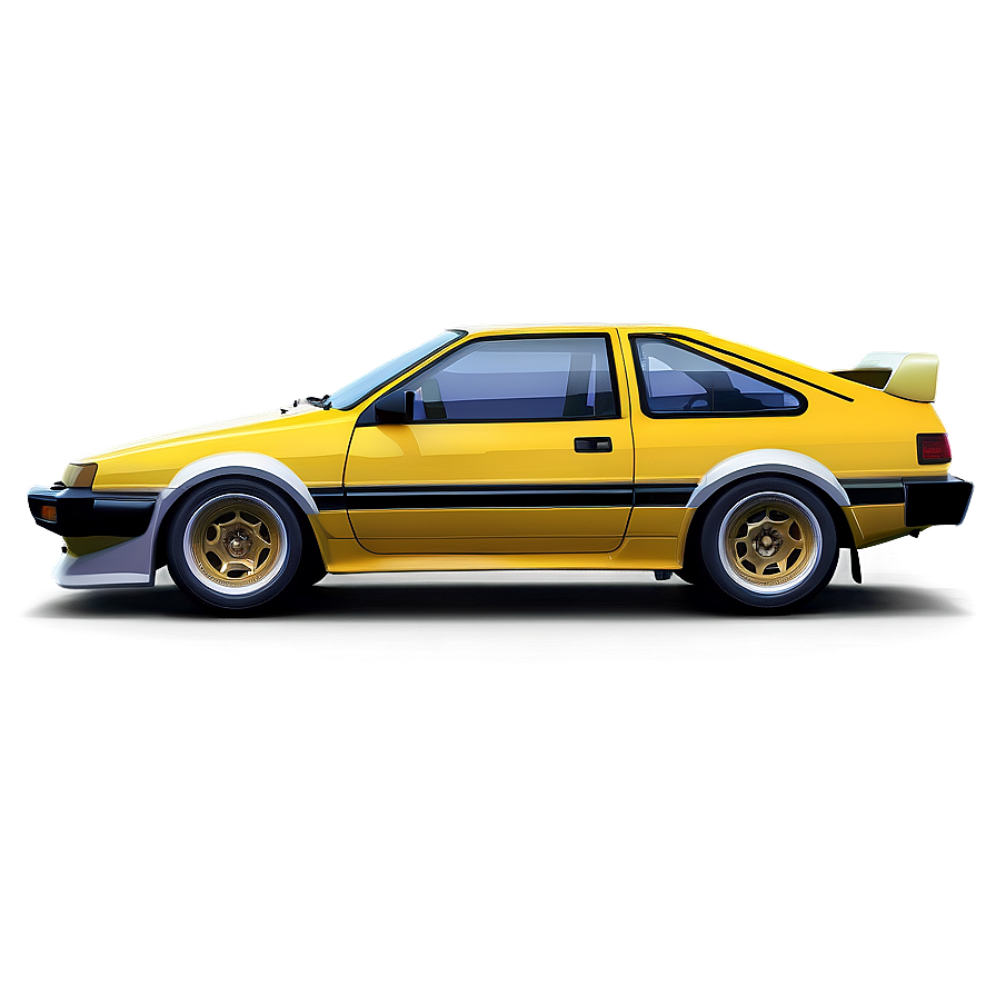 Ae86 Detailed Sketch Png Kax