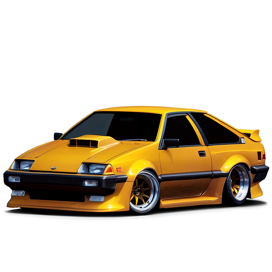 Ae86 Modified Car Png 27