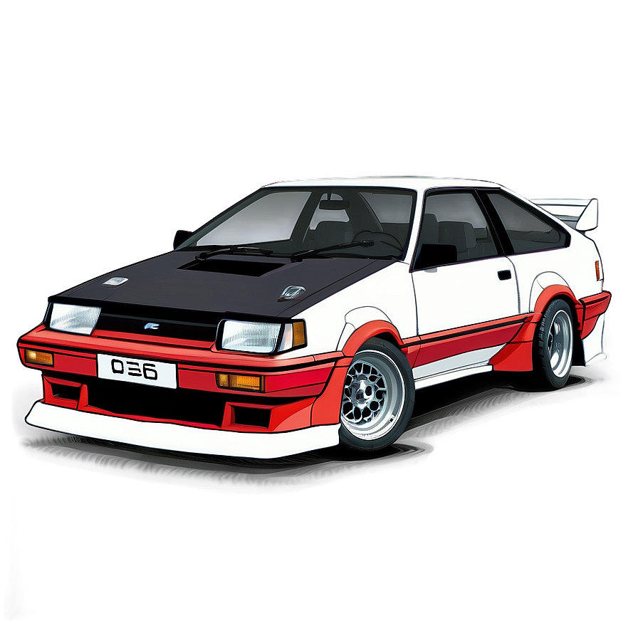 Ae86 Performance Car Png 06242024