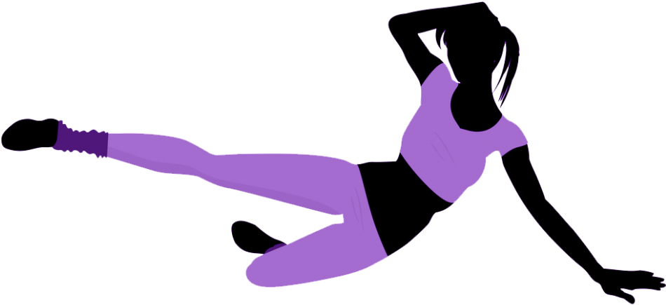 Aerobic_ Exercise_ Silhouette_ Vector