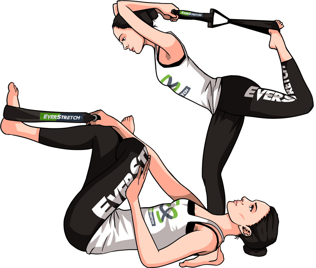 Crossed-over Gluteus Stretch,balancing Quadriceps Stretch - Aerobic Exercise, HD Png Download PNG image with a transparent background, free high-resolution download