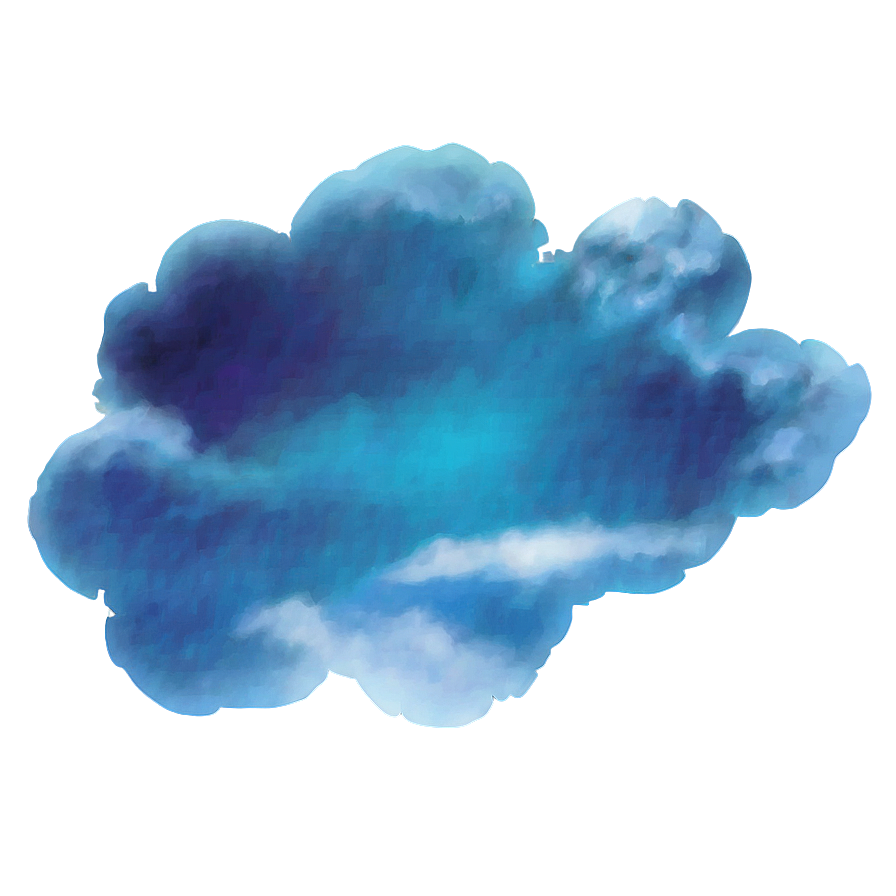 Aesthetic Blue Clouds Png Rmn57