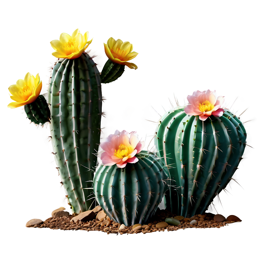 Aesthetic Cactus Flower Png 06112024