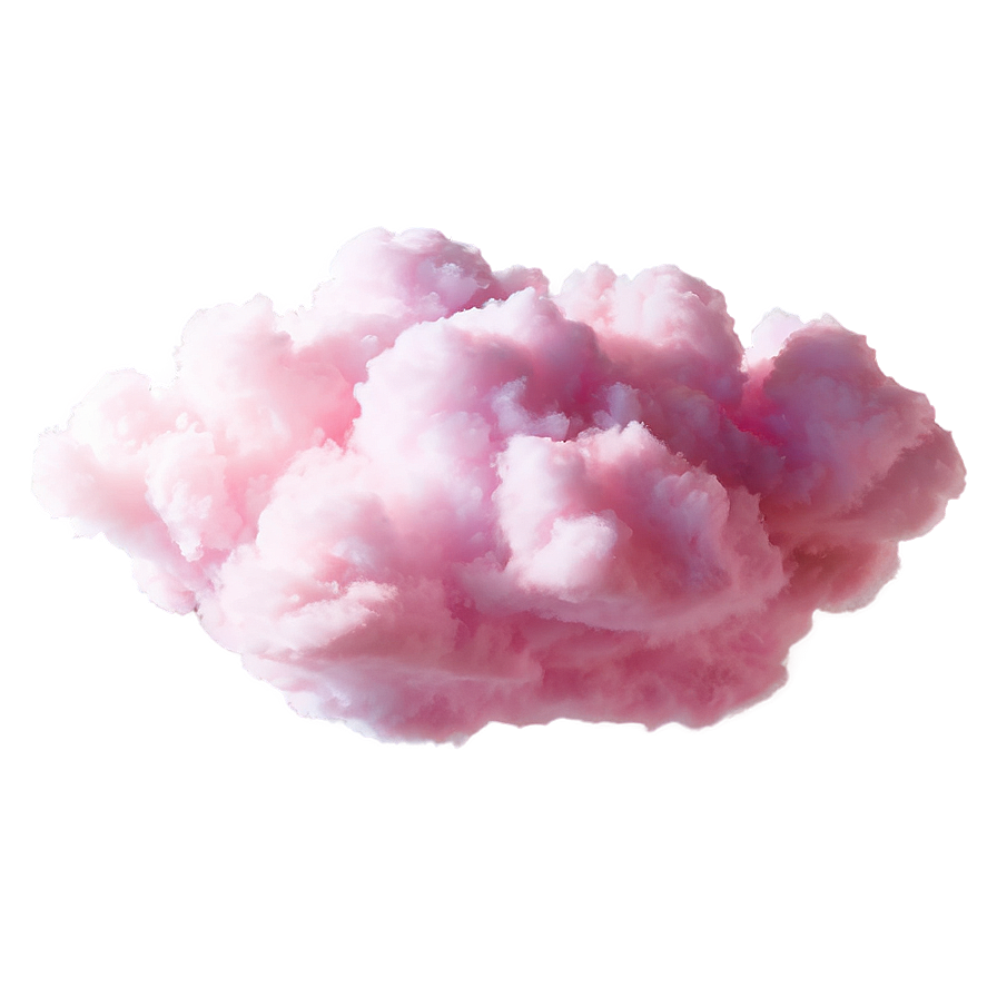 Aesthetic Cloud In Pink Sky Png 06252024