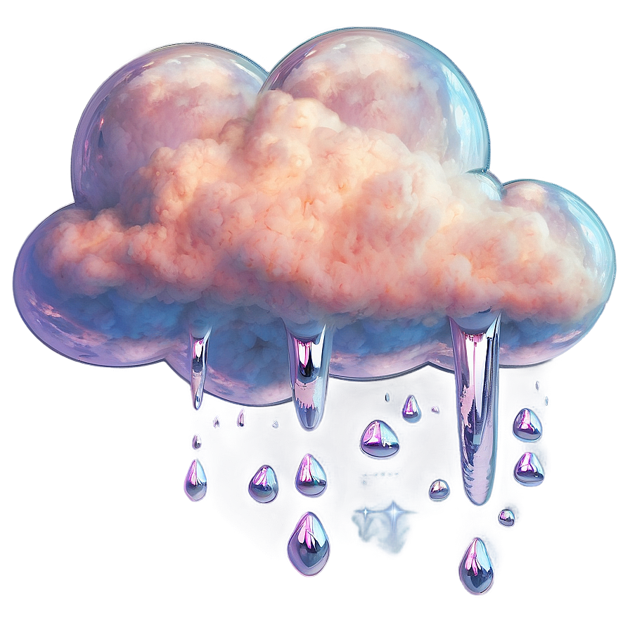 Aesthetic Cloud Reflections Art Png Ptr