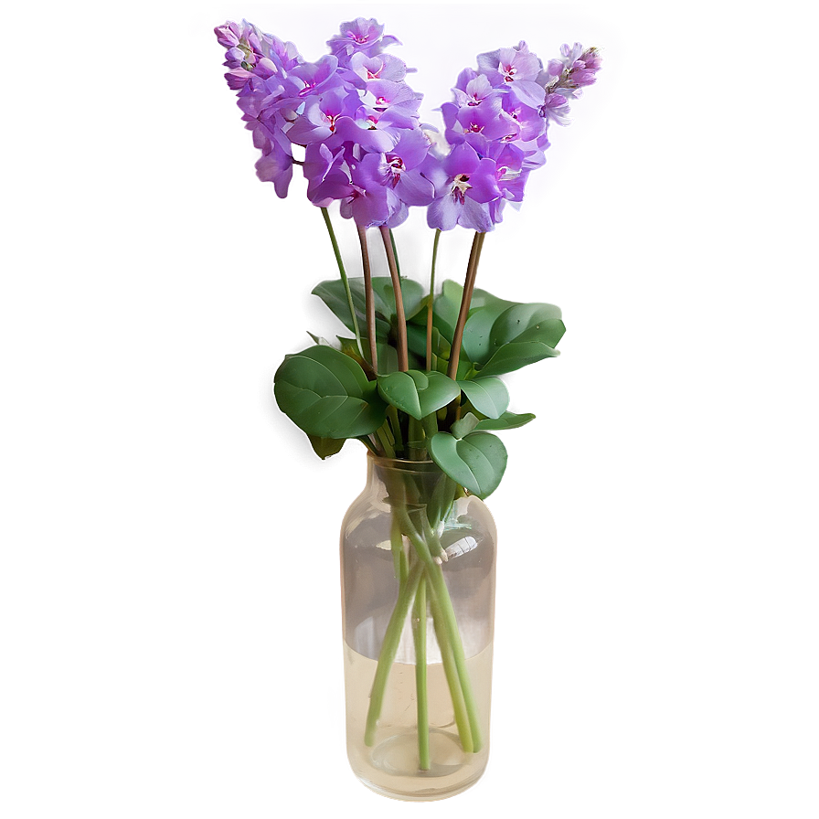 Aesthetic Flower In Vase Png 26