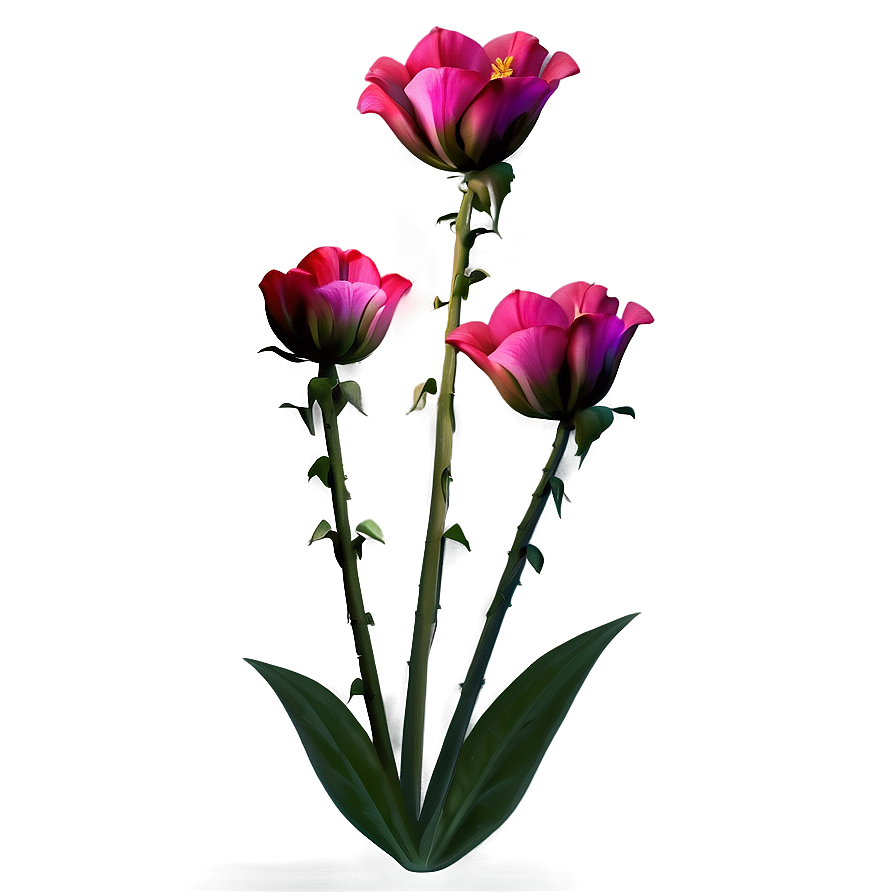 Aesthetic Flower Reflection Png Yrt31