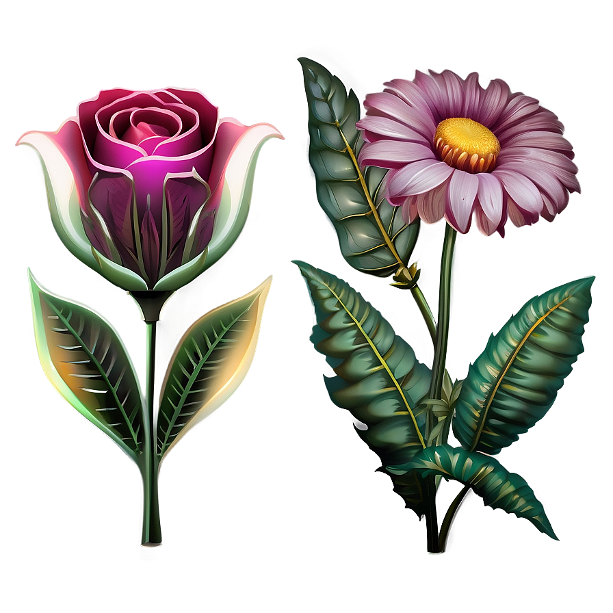 Aesthetic Flowers Clipart Png 62