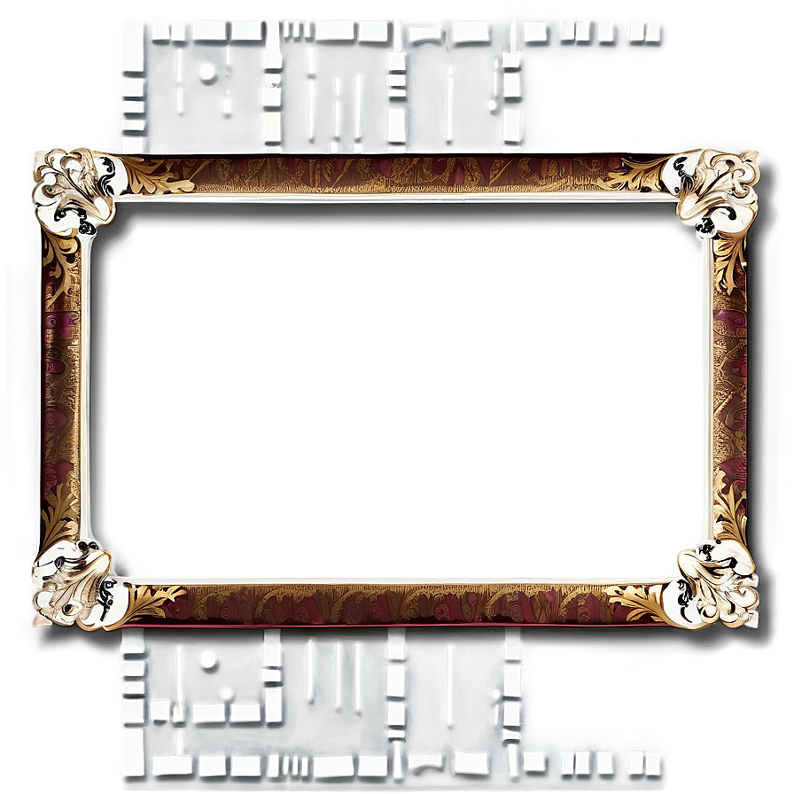 Aesthetic Frame Border Png Pbu79