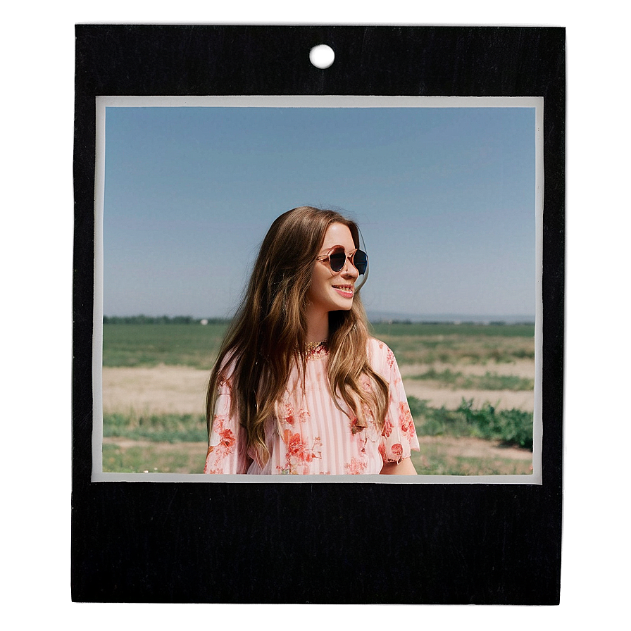 Aesthetic Polaroid Frame Template Png 38