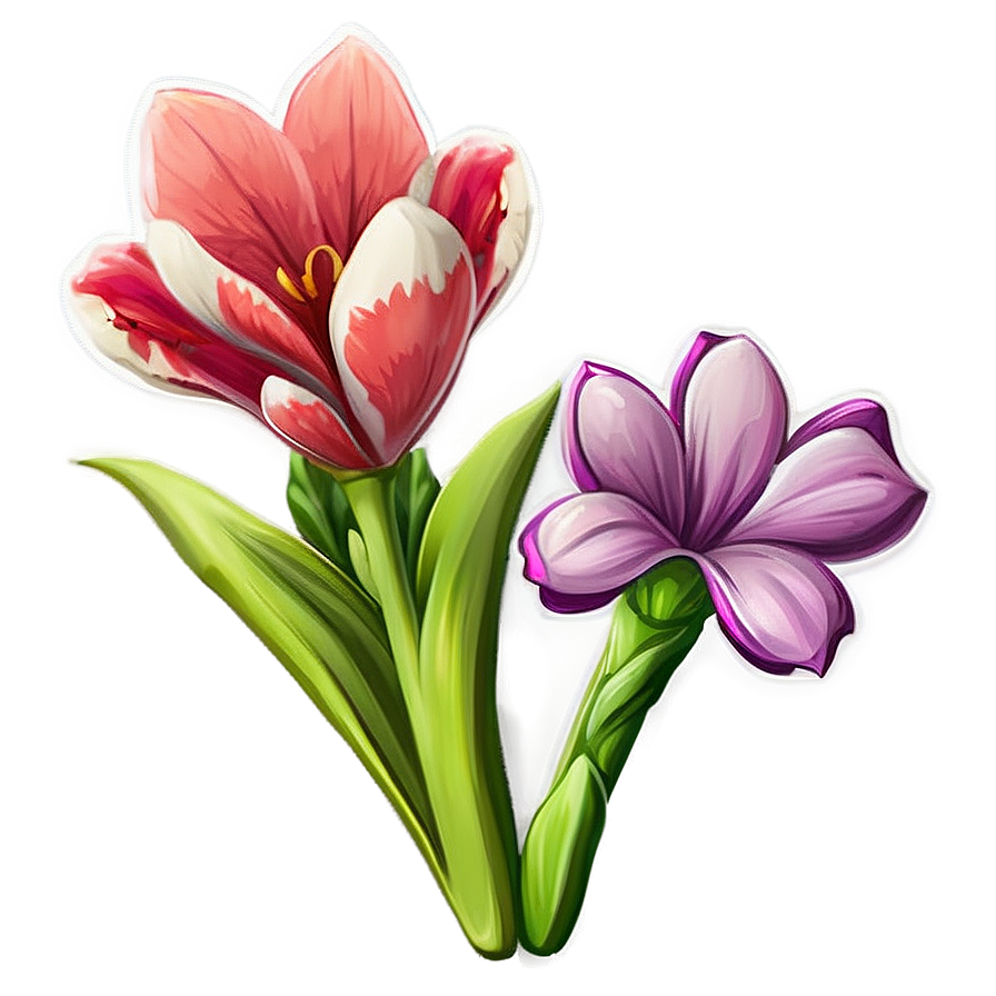 Aesthetic Spring Flowers Png Rvm