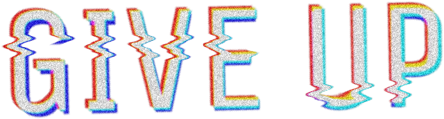 #aesthetic #vaporwave #sad #glitch #giveup #text #retro - Calligraphy, HD Png Download PNG with transparent background