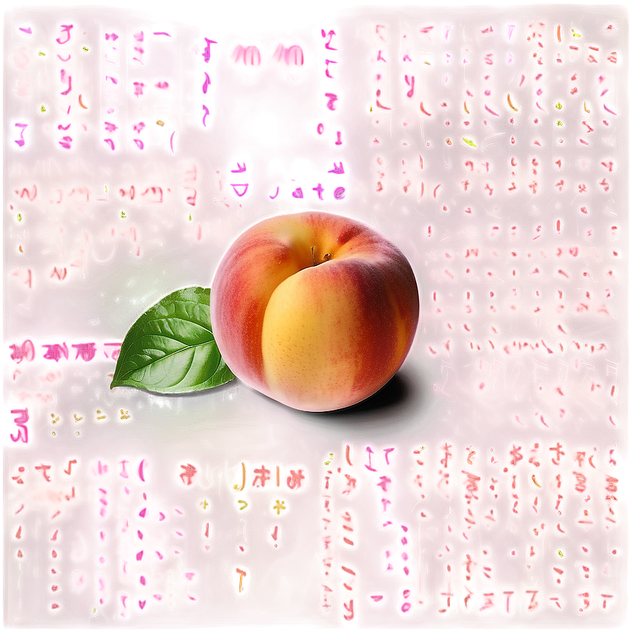 Affectionate Peach Composition Png Wwn17