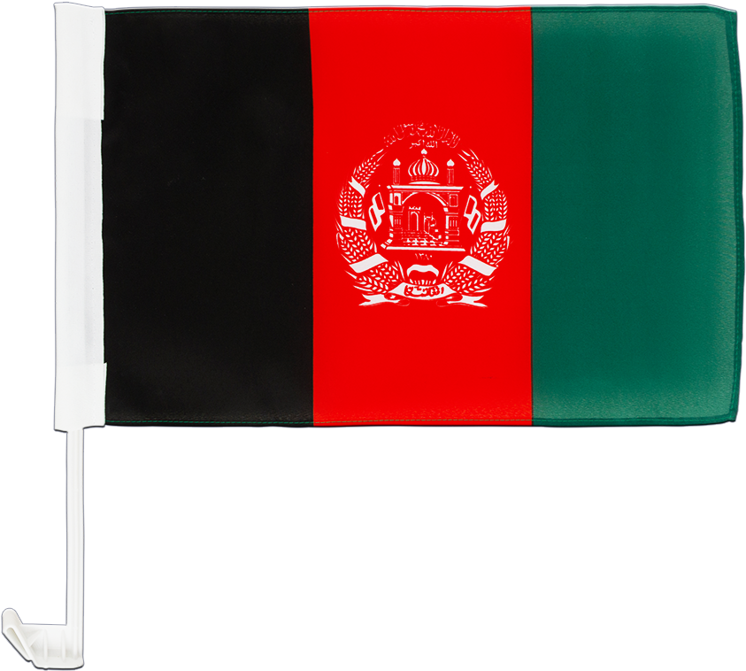 Afghanistan Car Flag - Afghanistan Flag, HD Png Download PNG with transparent background
