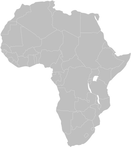 Africa Map Png Vector, Transparent Png PNG with transparent background