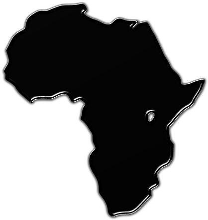 Africa Shape Png - Locator Map Of Africa, Transparent Png PNG with transparent background