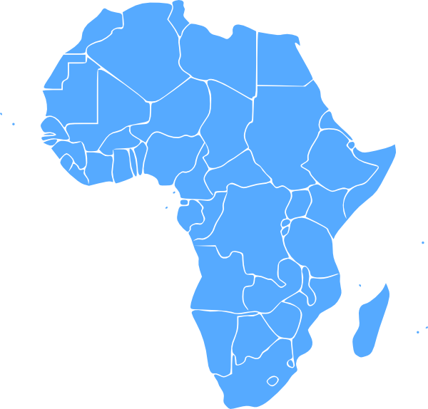 Map Of Africa Clip Art, HD Png Download PNG with transparent background