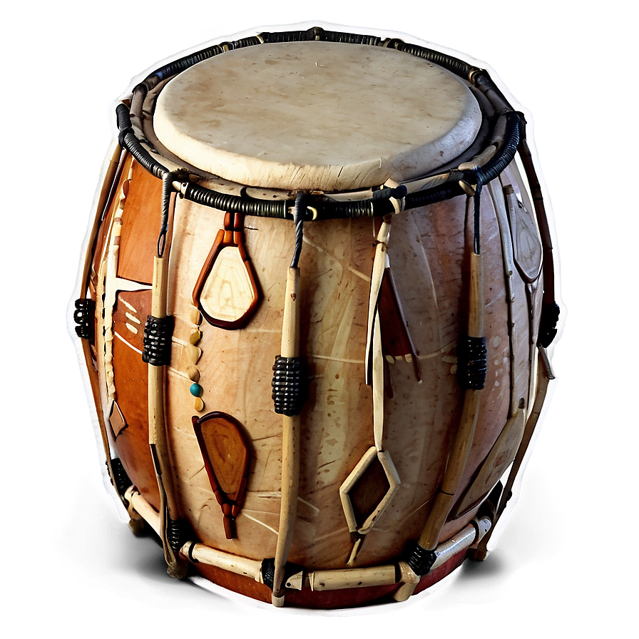 African Drum Transparent PNG 05242024 PNG with transparent background