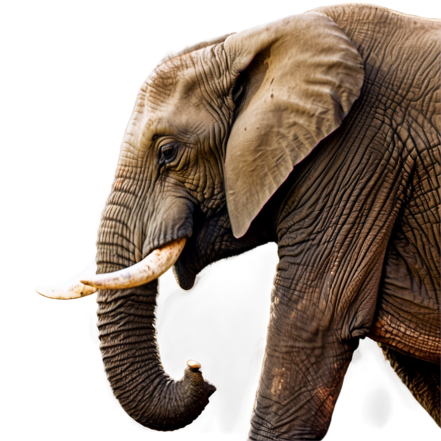 African Elephant Landscape Png Xfy