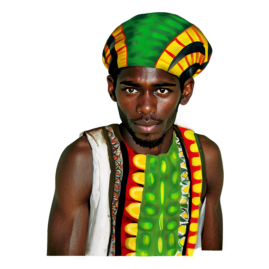 African Traditional Clothing PNG 06112024 PNG with transparent background