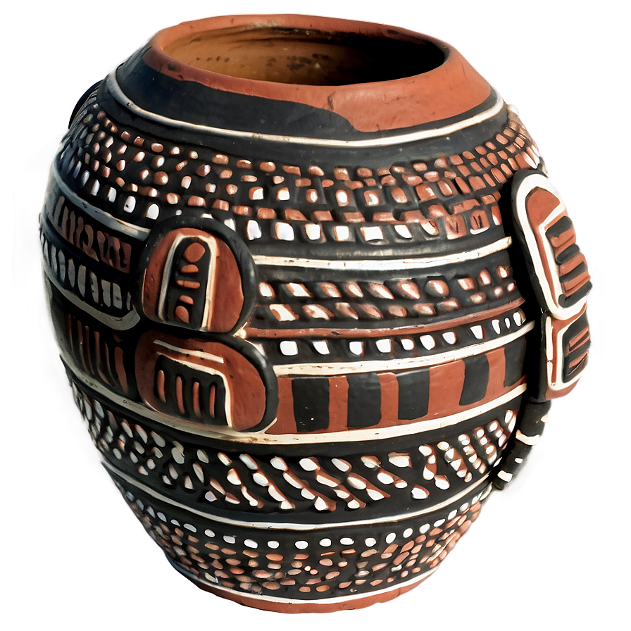 African Traditional Pottery Png 06112024