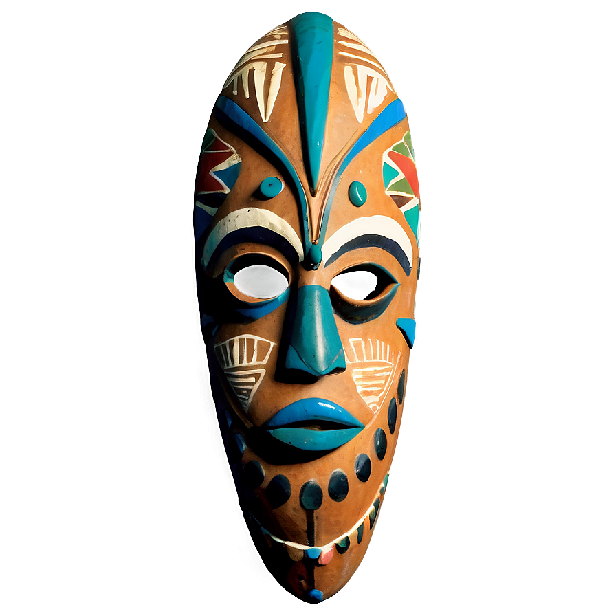 African Tribal Mask PNG 45 PNG image with a transparent background, free high-resolution download