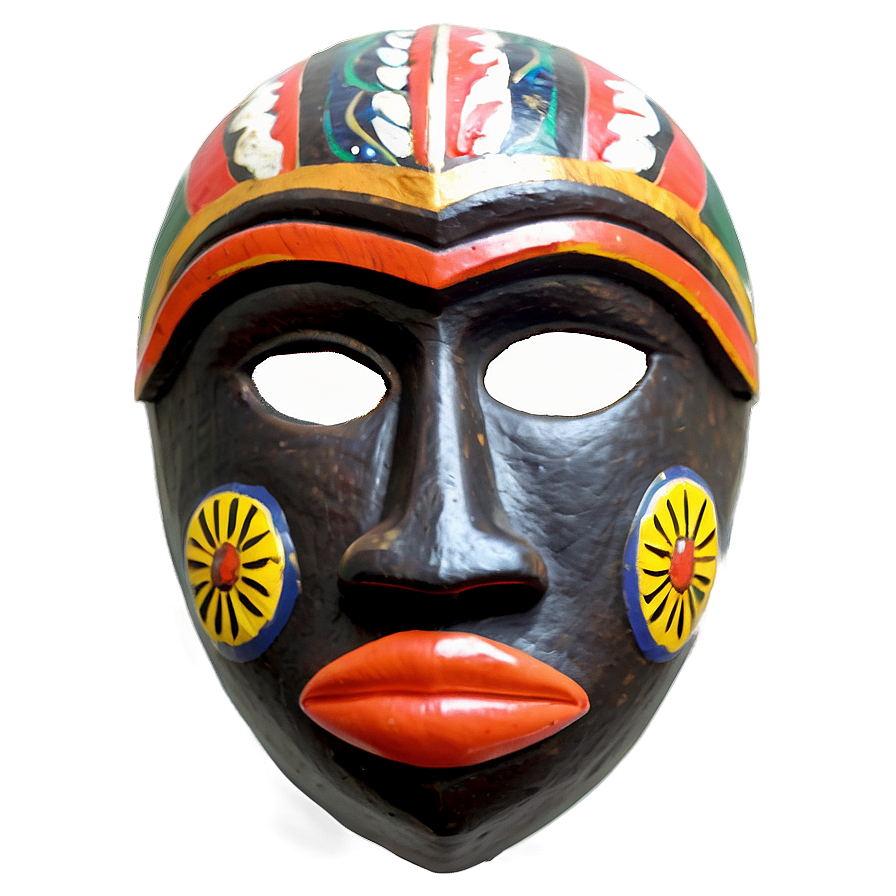 African Tribal Mask Png Jbg