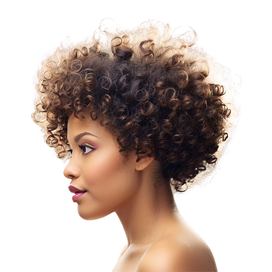 Afro Perm Transformation Png Aoi