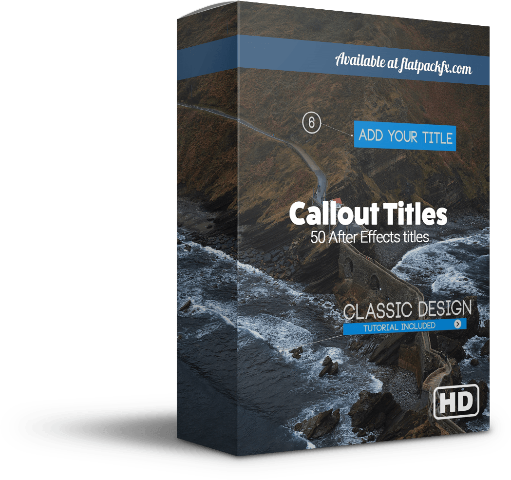 After Effects Callout Titles Box