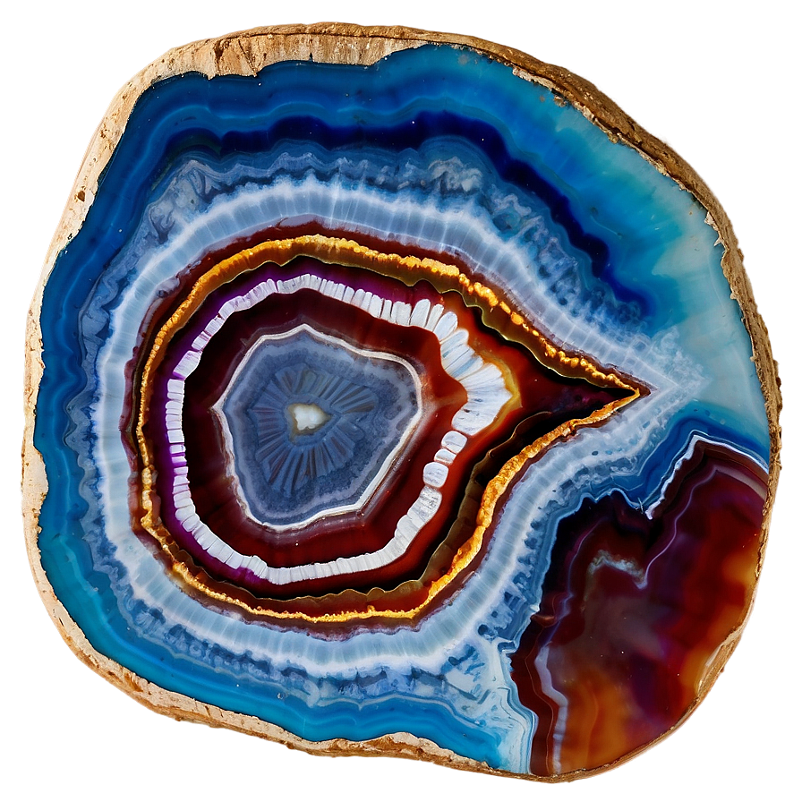 Agate Gemstone Coaster Png 17