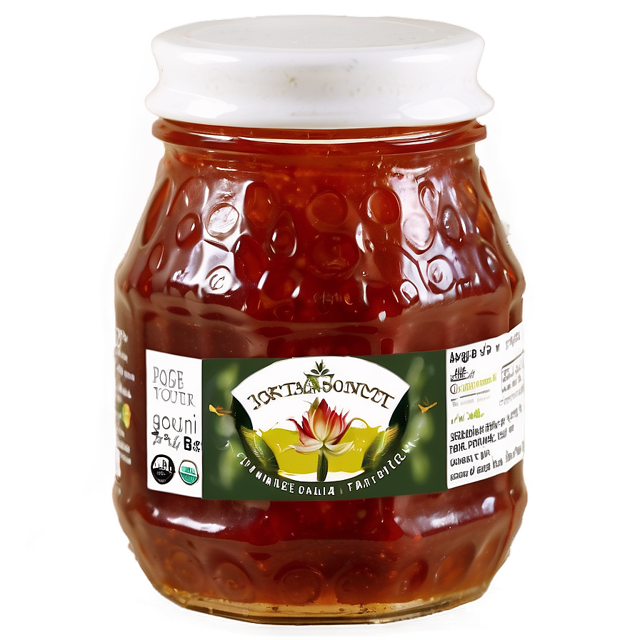 Agave Sweetened Jam Png 06112024