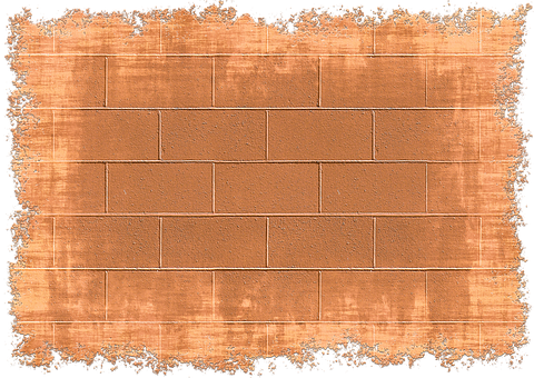Aged Brick Wall Texture PNG image with a transparent background, free high-resolution download