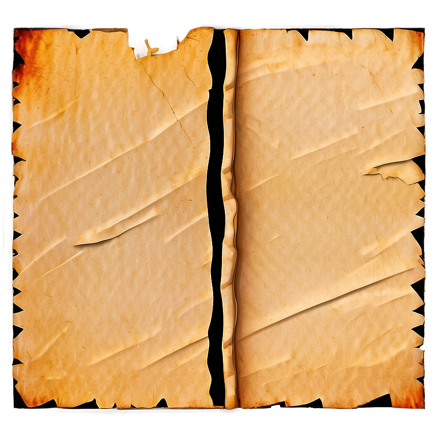 Aged Paper Texture Torn Png 06282024