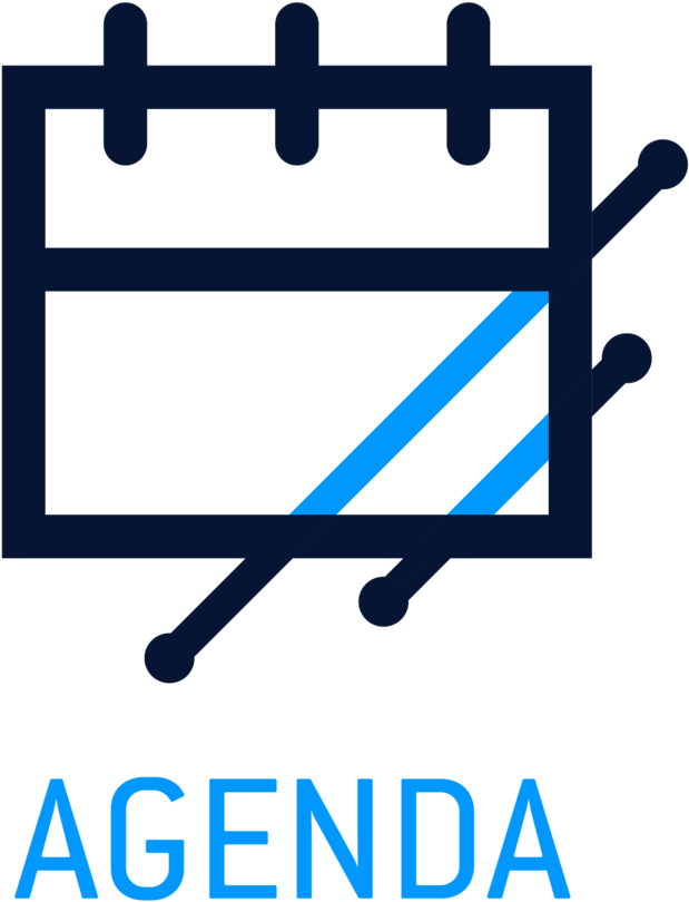 Agenda Icon Graphic PNG with transparent background