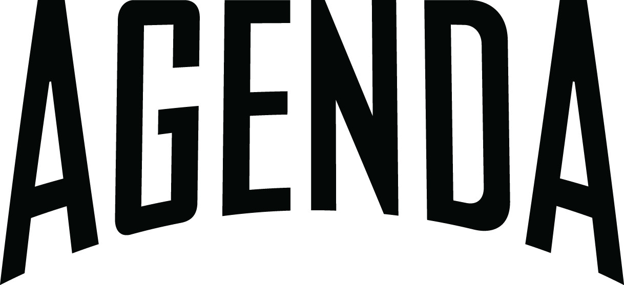 Agenda Wordmark Logo PNG with transparent background