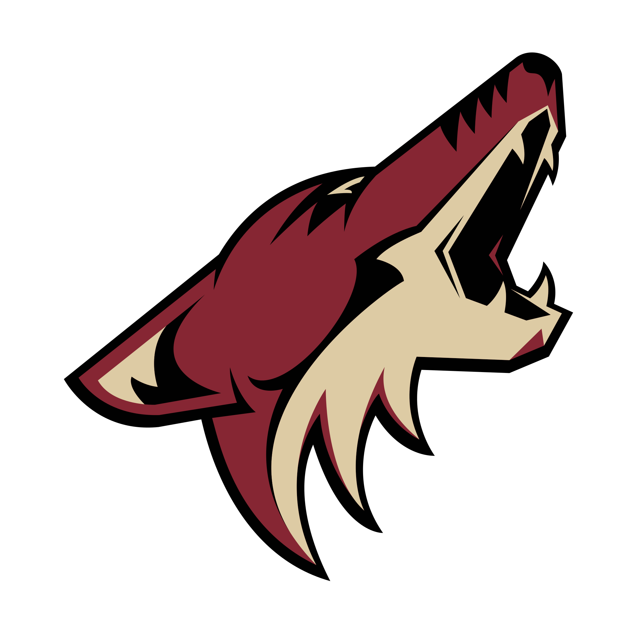 Aggressive Coyote Logo