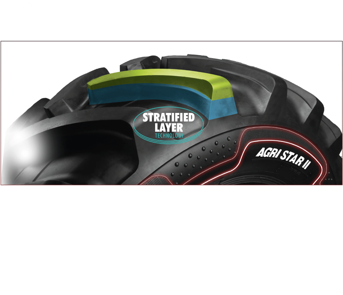 Agricultural Bike Tyre Stratified Layer Technology