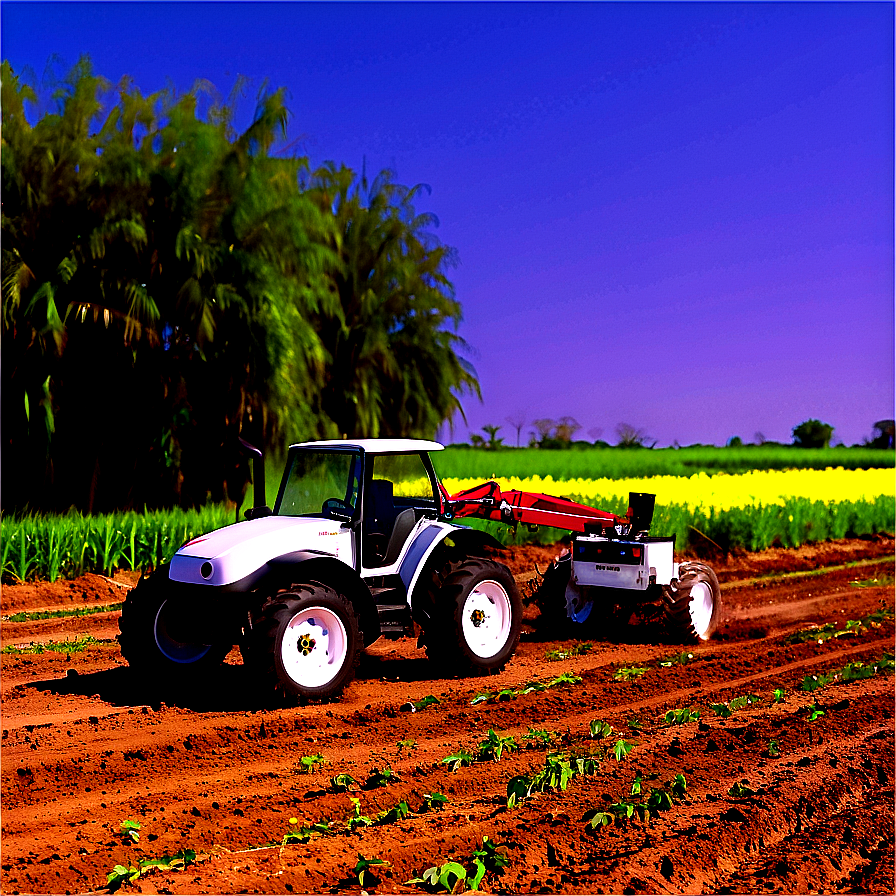 Agricultural Robotics at Work PNG dot PNG image with a transparent background, free high-resolution download