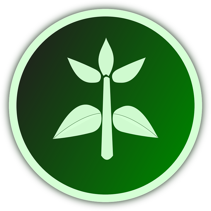 Agriculture Symbol Green Background